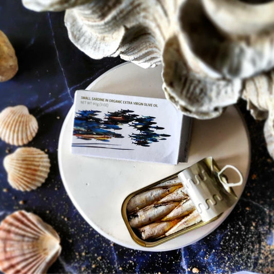 Sardine in Organic Extra Virgin Olive Oil