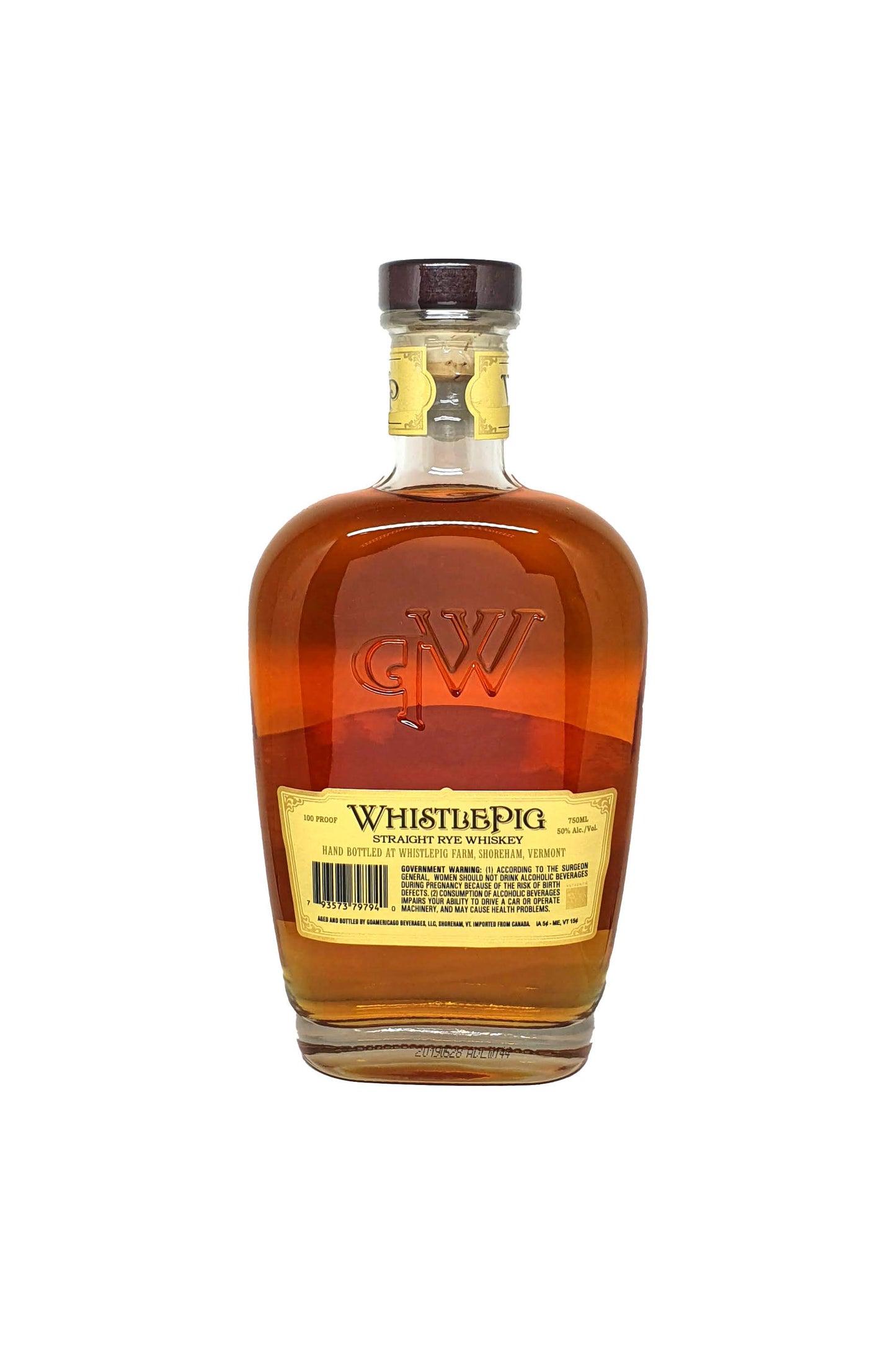 WhistlePig 10 Year Rye Whisky