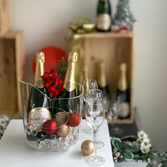 Perrier Jouet Grand Brut NV with Champagne Bucket