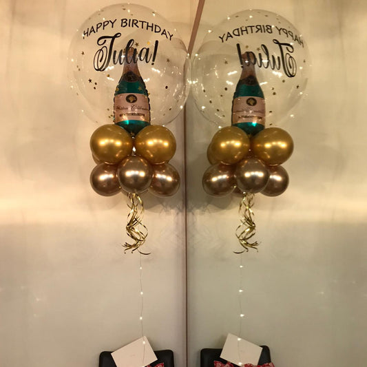 Champagne Friendship Balloon