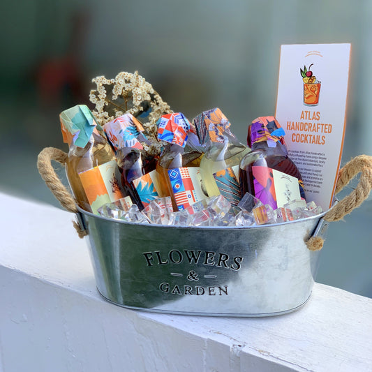 5 Bottled Cocktails Gift Bucket