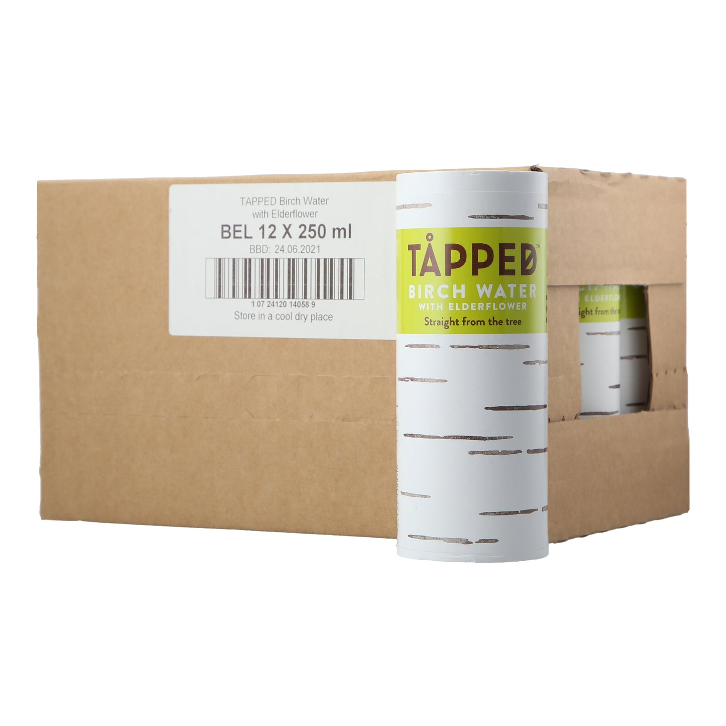 Tapped Pure Birch Water with Elderflower