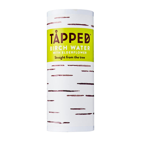 Tapped Pure Birch Water with Elderflower
