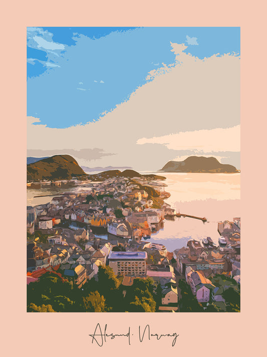 Alesund, Norway Print