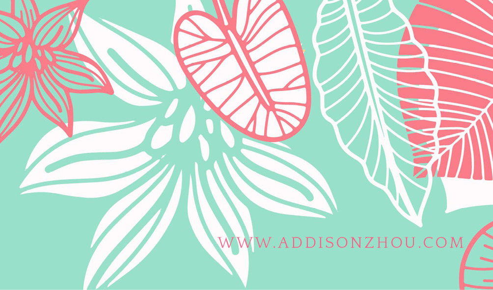 Asian Garden Personalized Cards