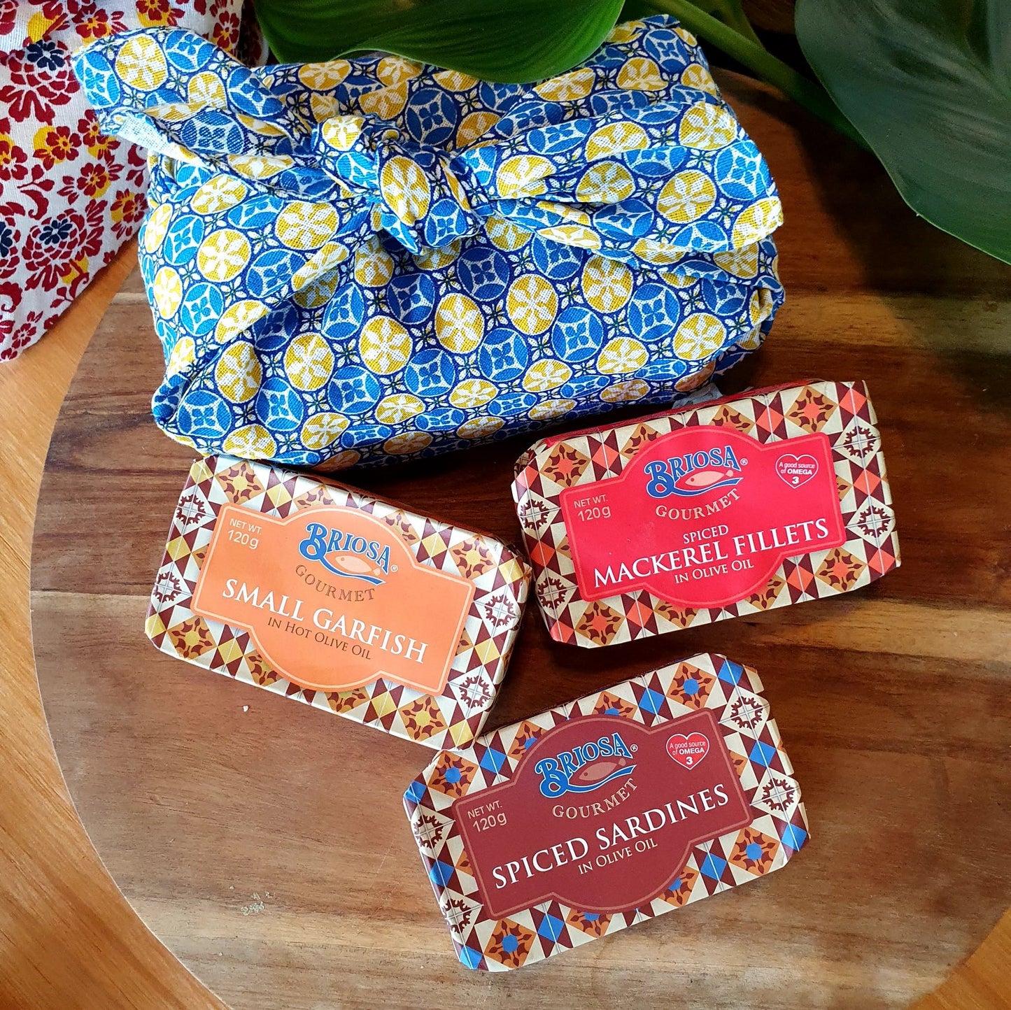 A taste of Portuguese Seafood Furoshiki Gift Bag