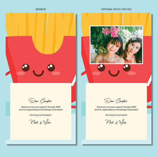 Friendship - Cute Fries and Ketchup