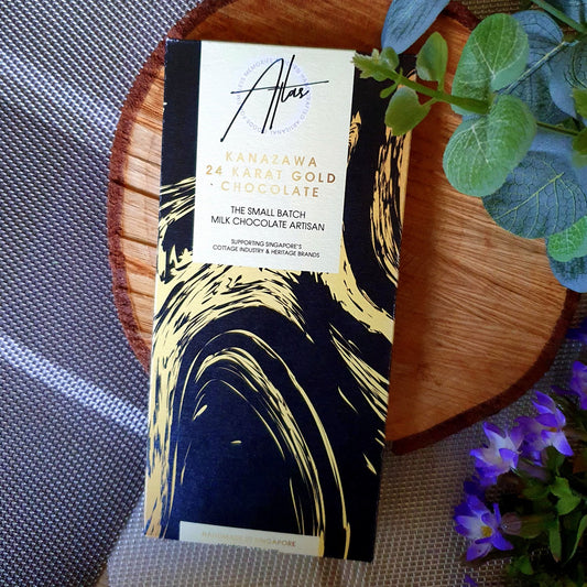24 Karat Kanazawa Gold Chocolate Bar