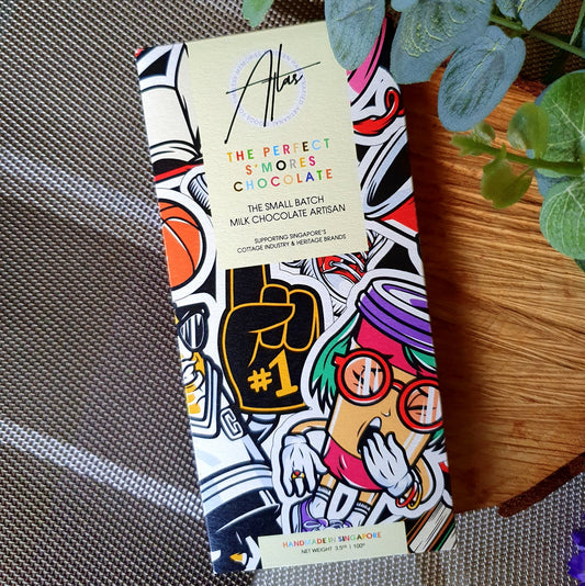 The perfect s'mores chocolate bar