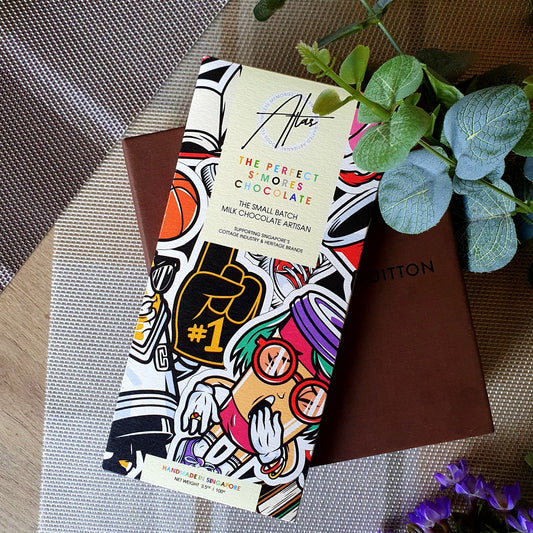 The perfect s'mores chocolate bar