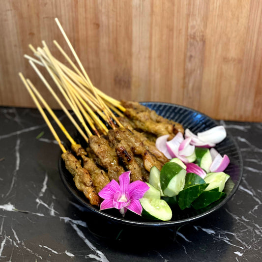 Satay Tradisional and Ketupat