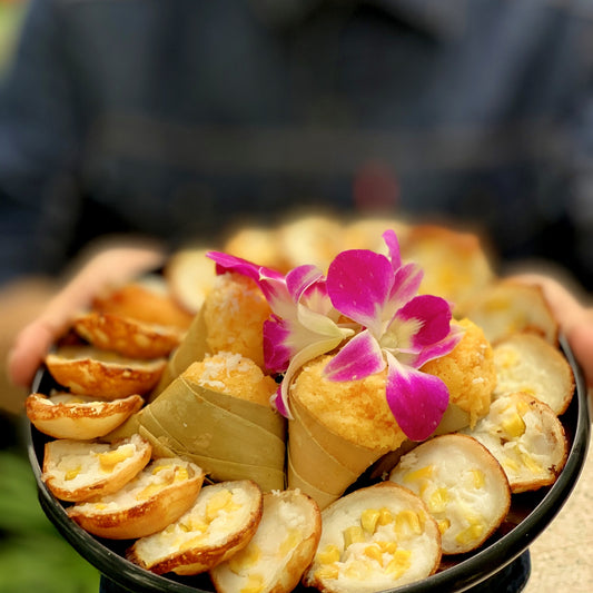 Coconut Rice Dumplings Platter ขนมครก (2-3 pax)