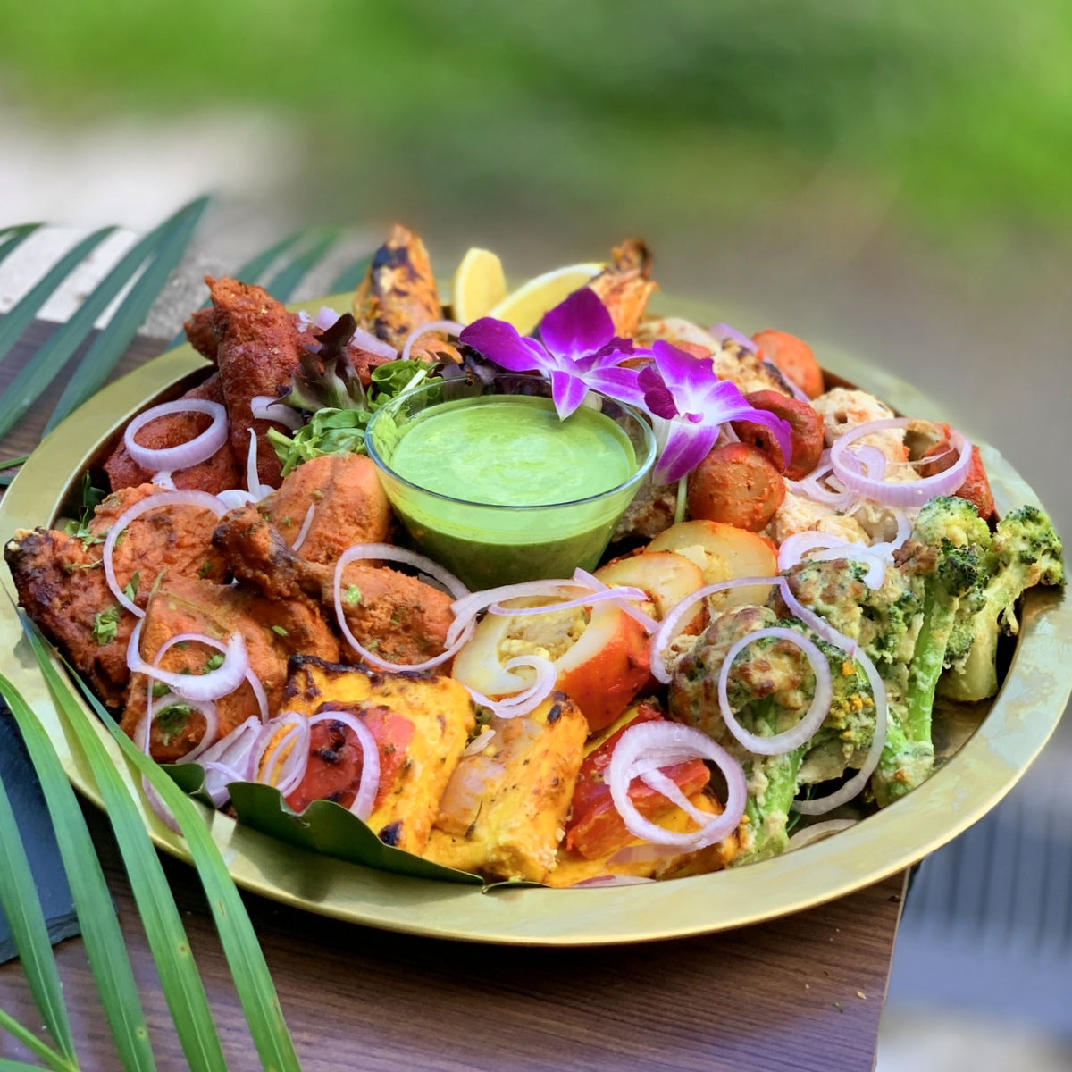 The 'Royal Tashtari' Tandoor Golden Platter
