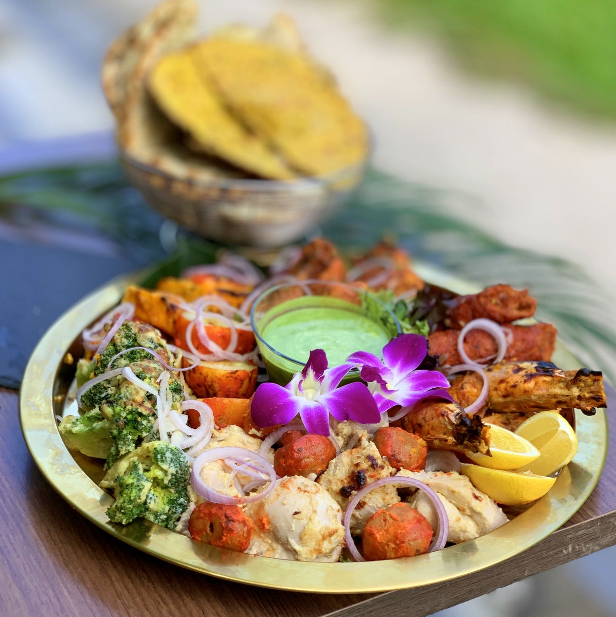 The 'Royal Tashtari' Tandoor Golden Platter
