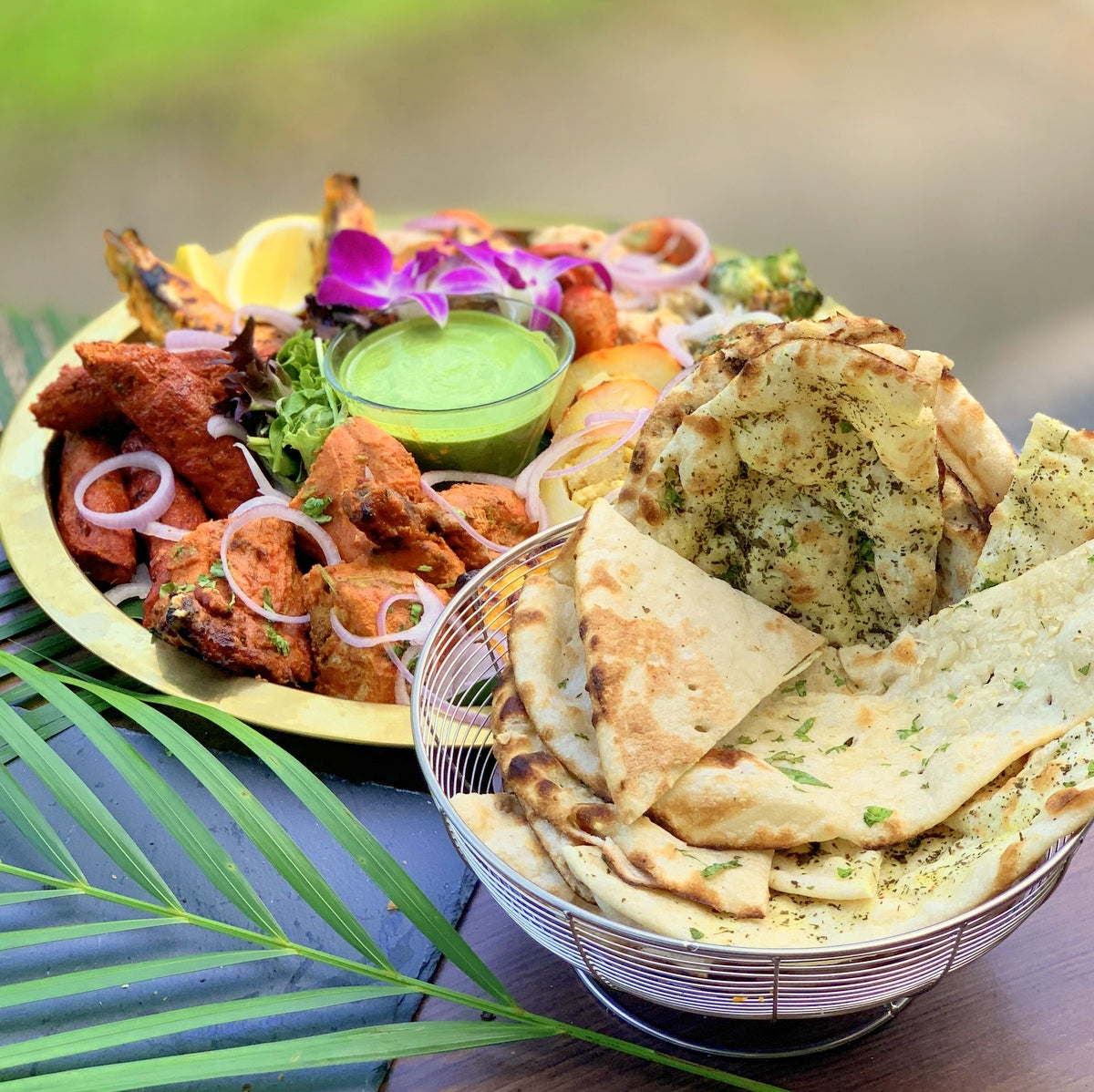 The 'Royal Tashtari' Tandoor Golden Platter