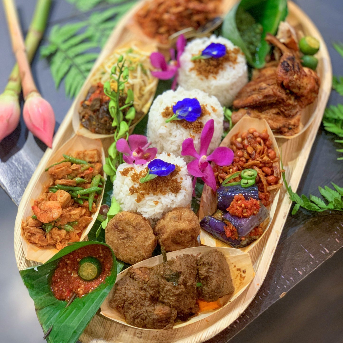 Nasi Padang Mewah (4 pax)