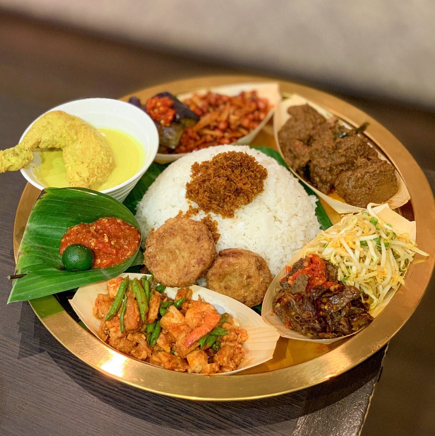 Ambeng Platter Emas (3 pax)