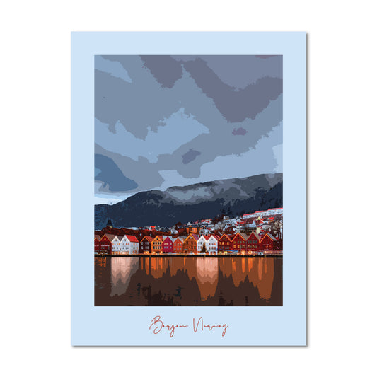 Bergen, Norway Print