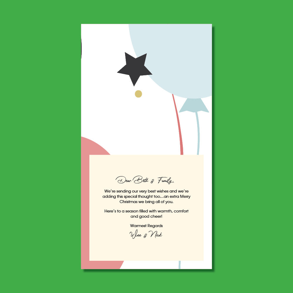 Birthday Card - Mini Flags