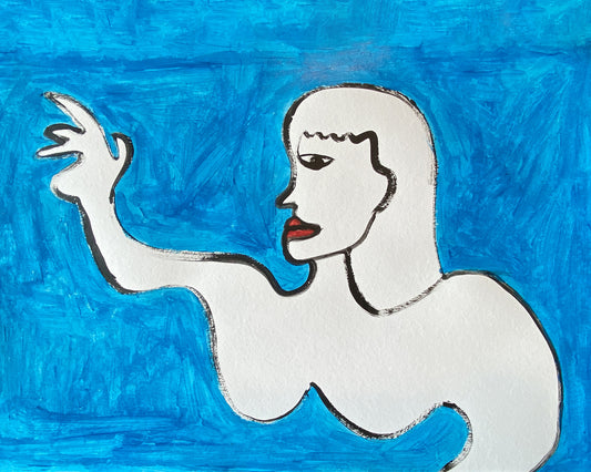 Blue Woman
