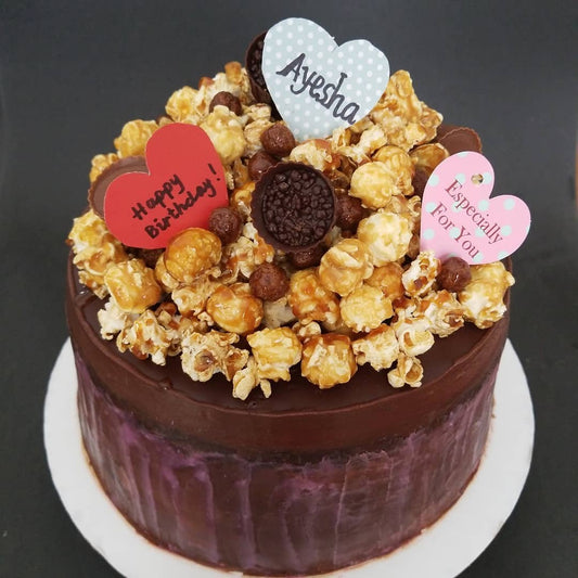 Midnight Chocolate & Caramel Popcorn