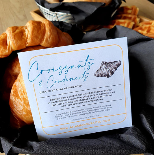 Croissants Breakfast Floating Tray