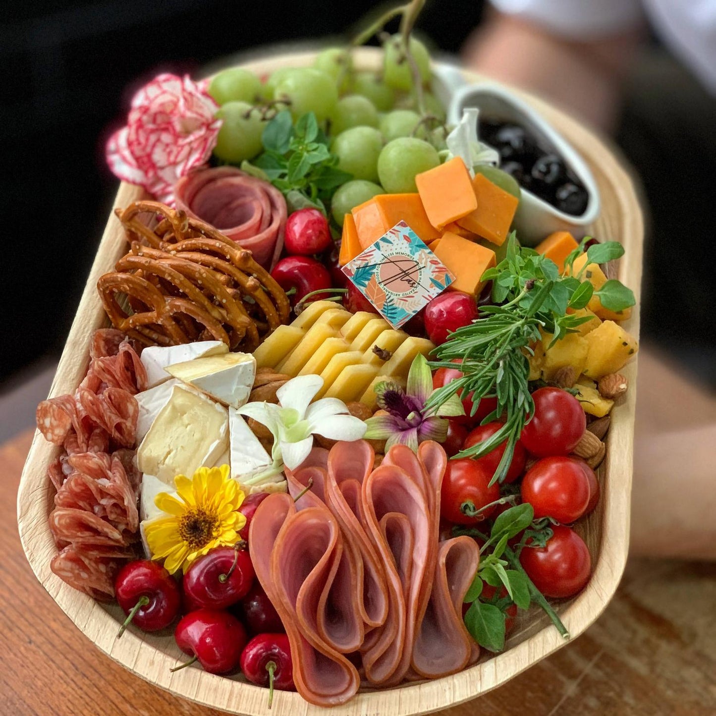 'L'artista' Charcuterie & Cheese Grazing Platter