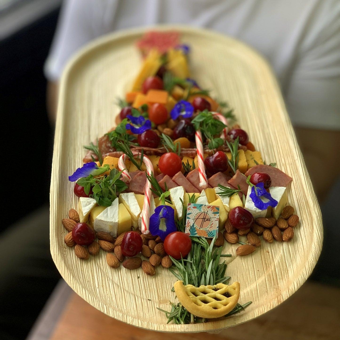 Ombré Bespoke Christmas Tree Charcuterie