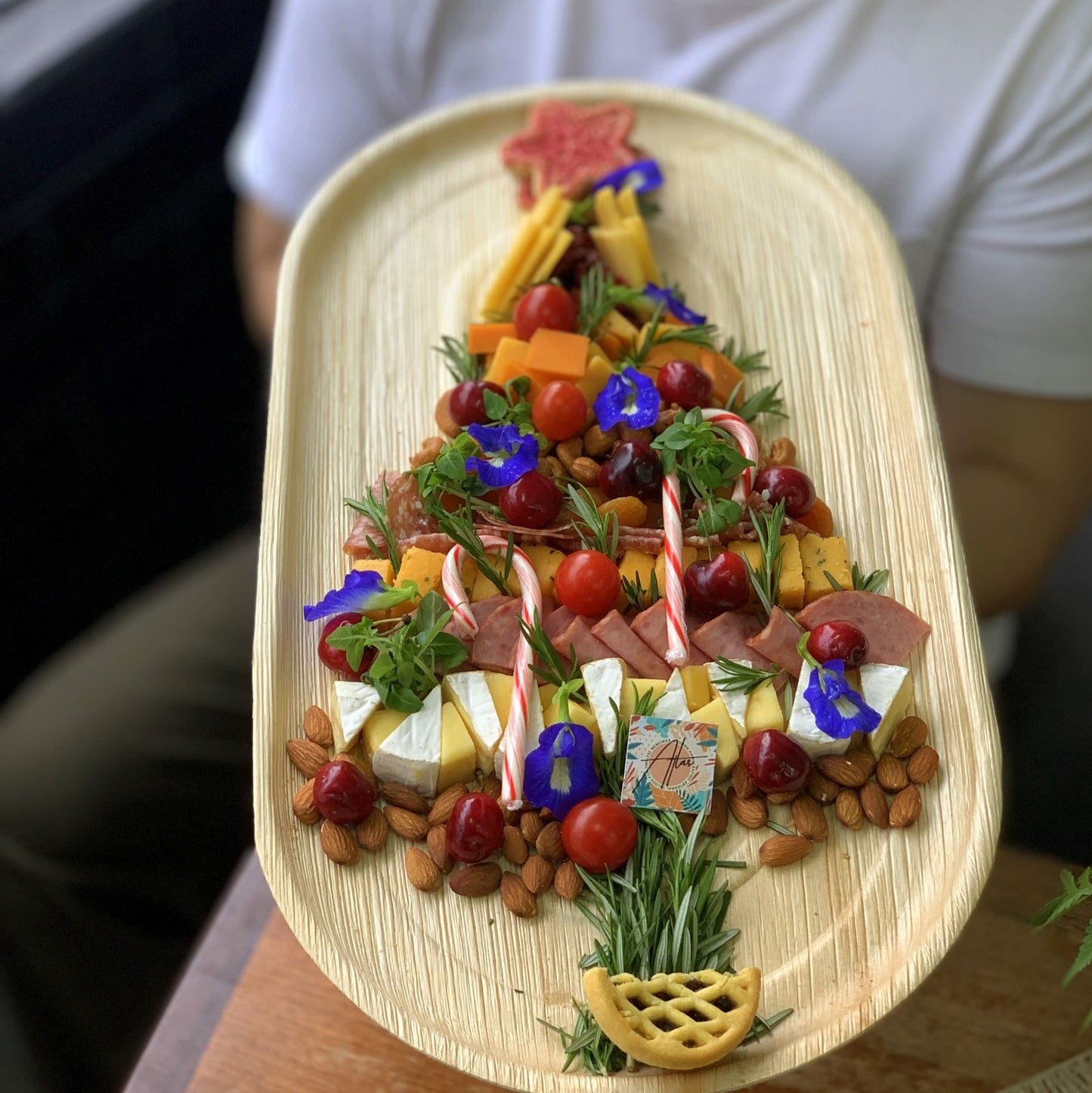 Ombré Bespoke Christmas Tree Charcuterie