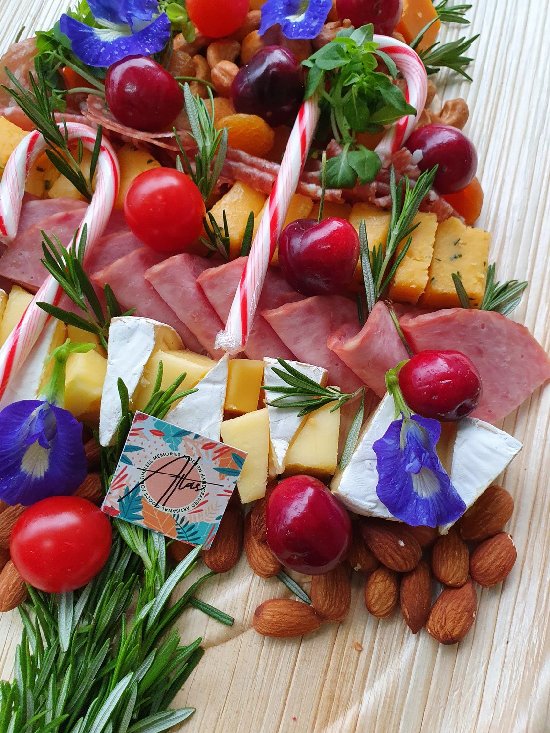Ombré Bespoke Christmas Tree Charcuterie