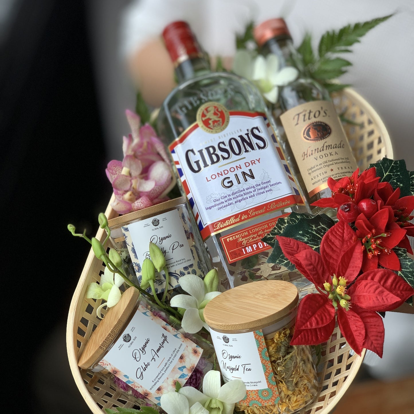 Gin & Floral Teas Mixology Hamper (Including Butterfly Pea)