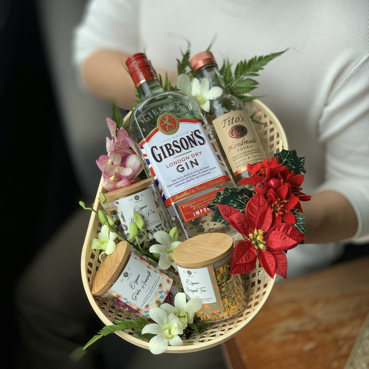 Gin & Floral Teas Mixology Hamper (Including Butterfly Pea)