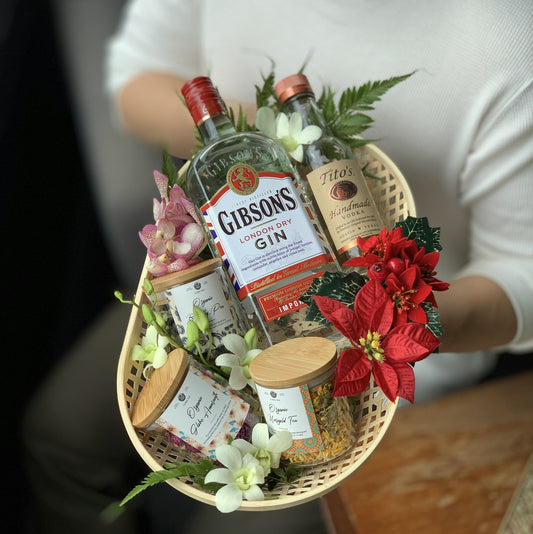 Gin & Floral Teas Mixology Hamper (Including Butterfly Pea)
