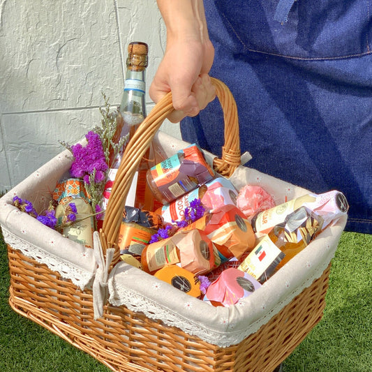 The Atlas Handcrafted Gourmet Picnic Gift Basket