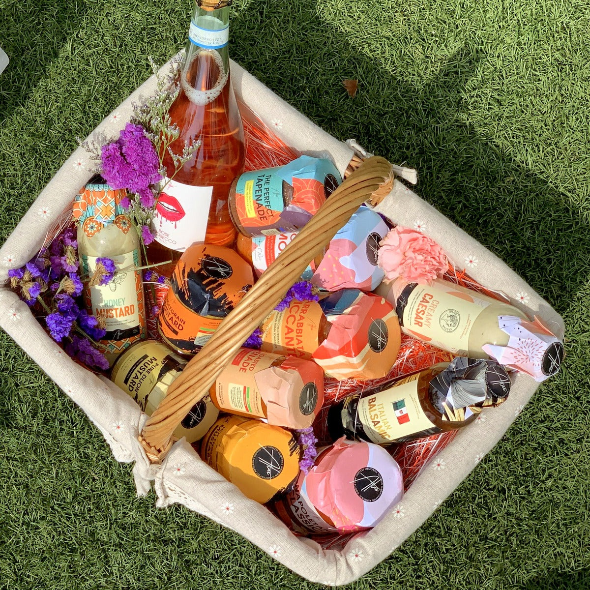 The Atlas Handcrafted Gourmet Picnic Gift Basket