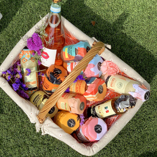 The Atlas Handcrafted Gourmet Picnic Gift Basket