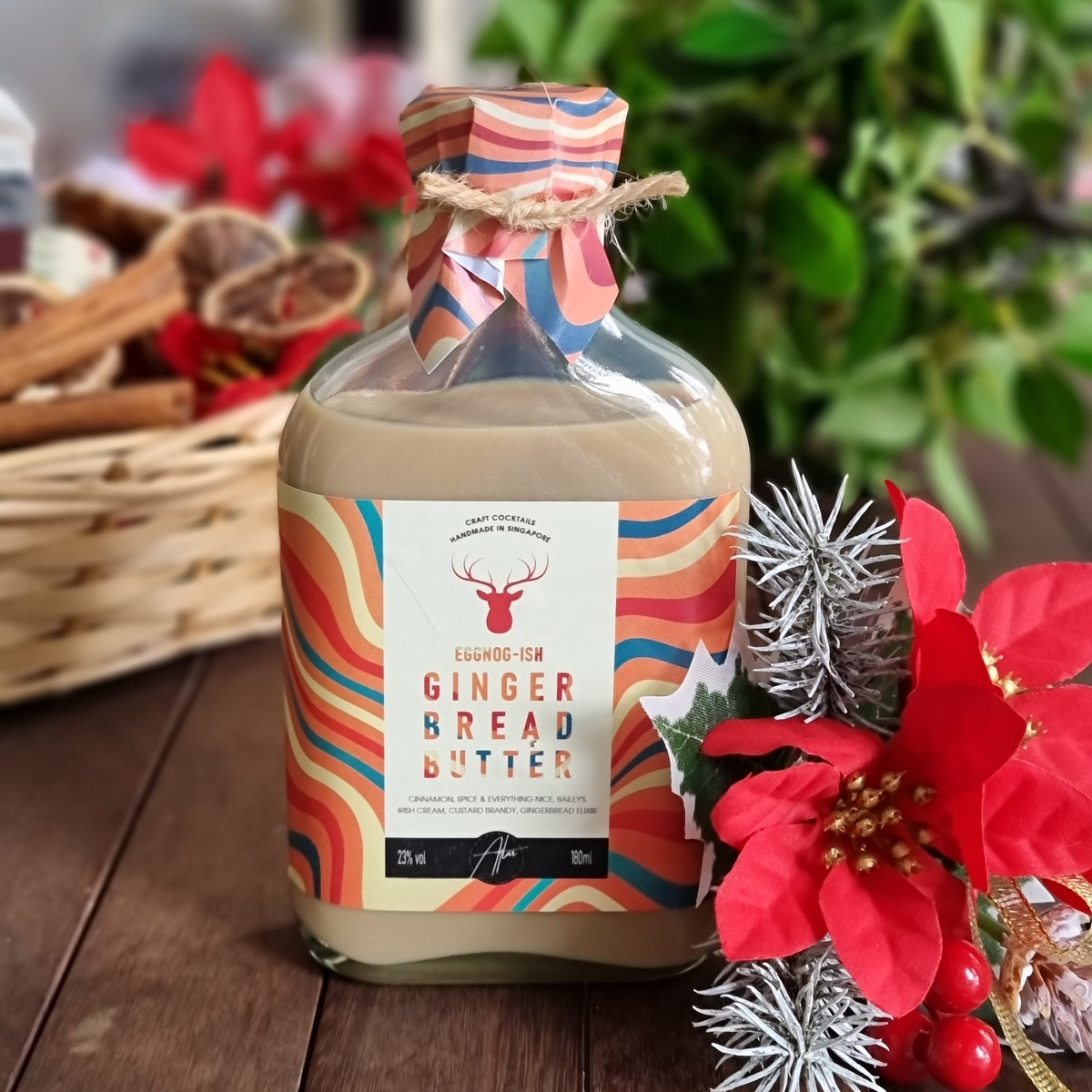 3 Bottled Festive Cocktails Gift Basket
