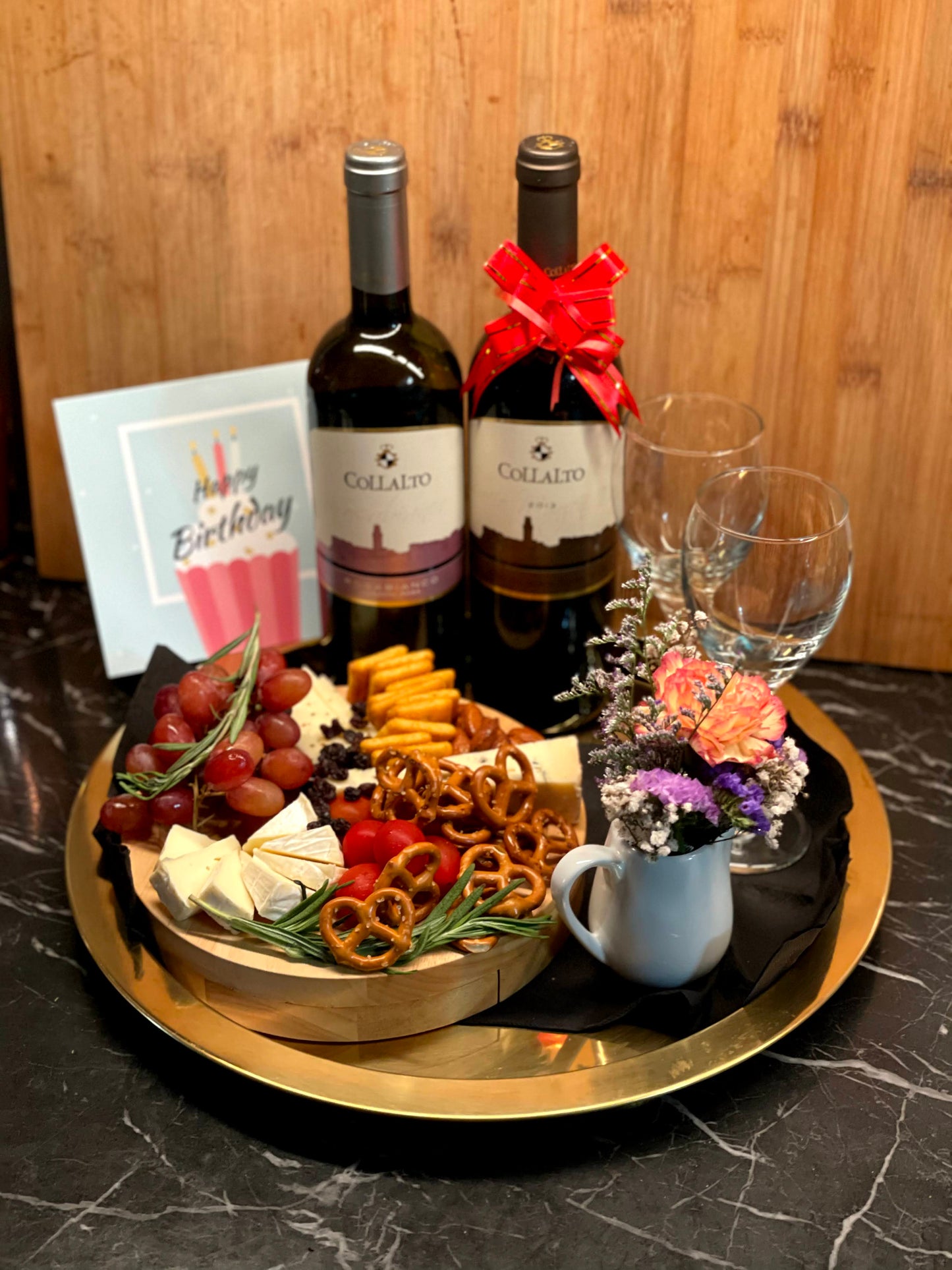 'Fastoso' Cheese & Wine Flight