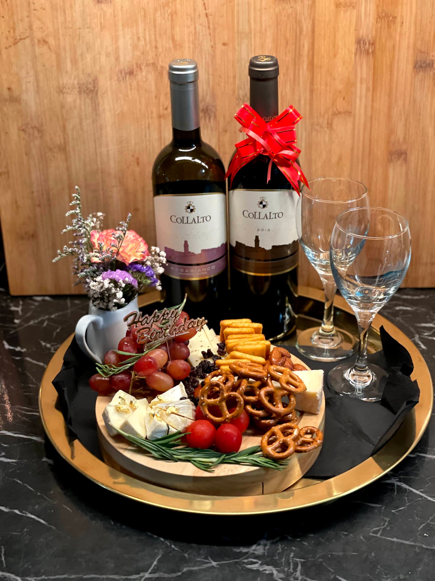 'Fastoso' Cheese & Wine Flight