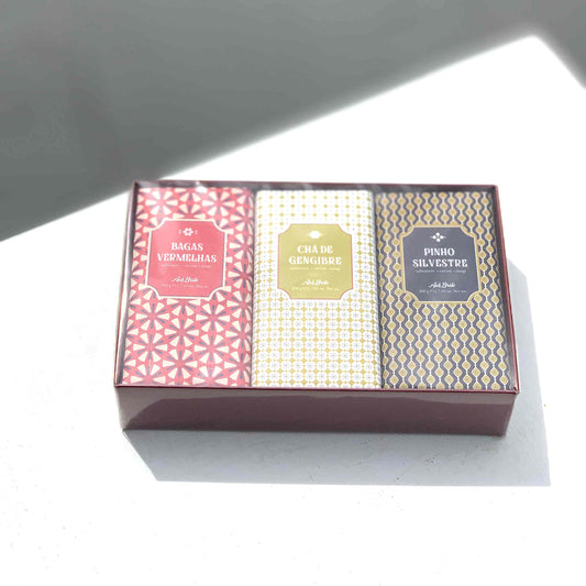 Ach.Brito Portuguese Azulejos Tiles II Soap Set