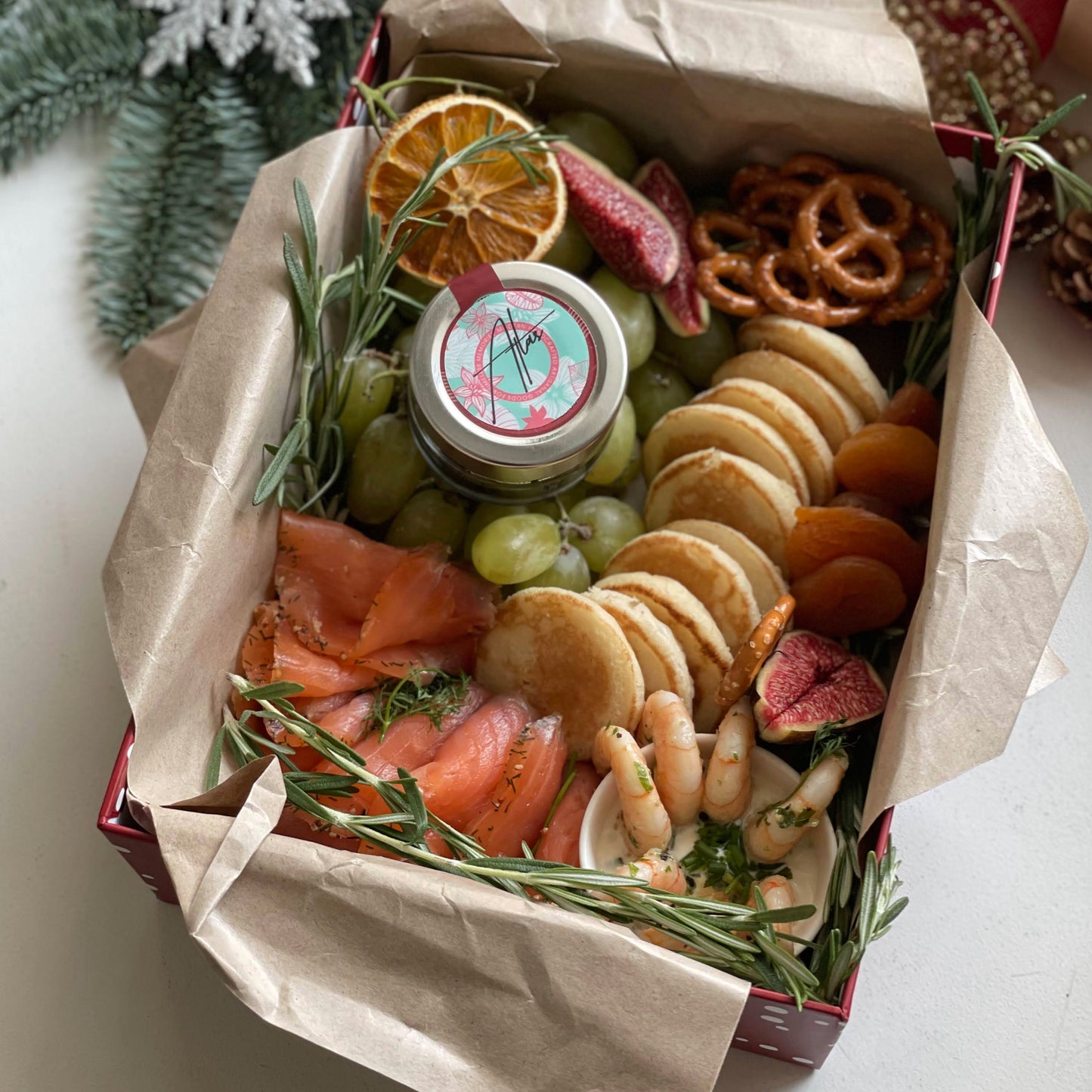 Seafood Caviar Box