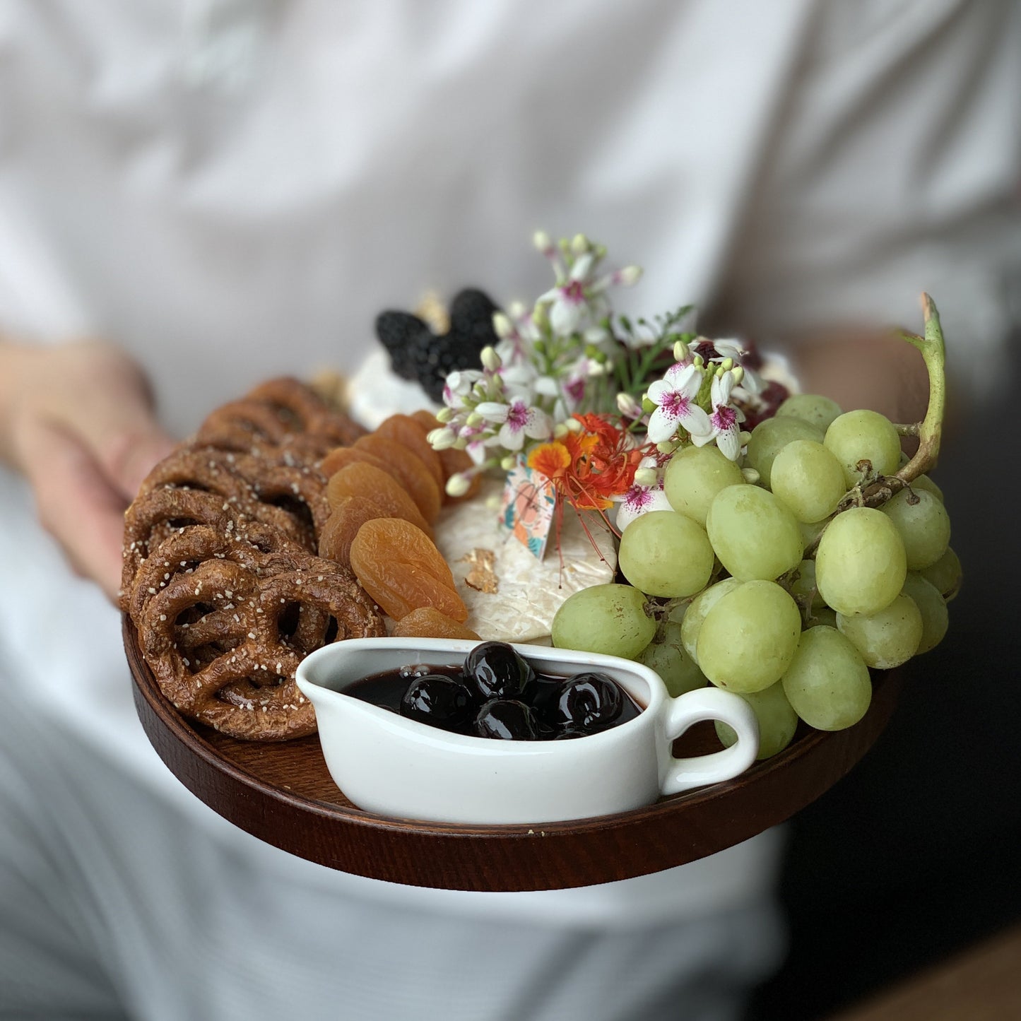 Japanese Fine Wood Charcuterie Platter