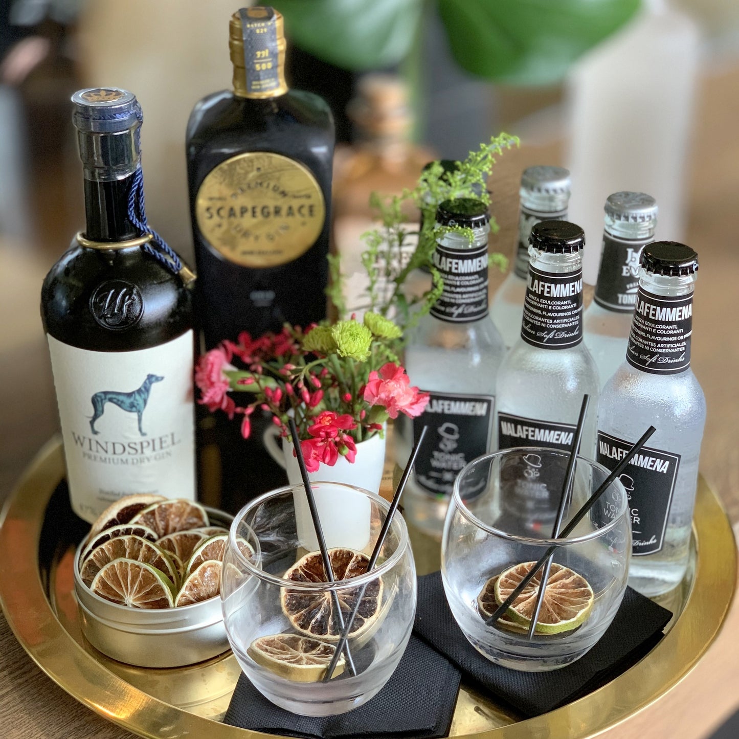 The Quintessential Gin & Tonic platter