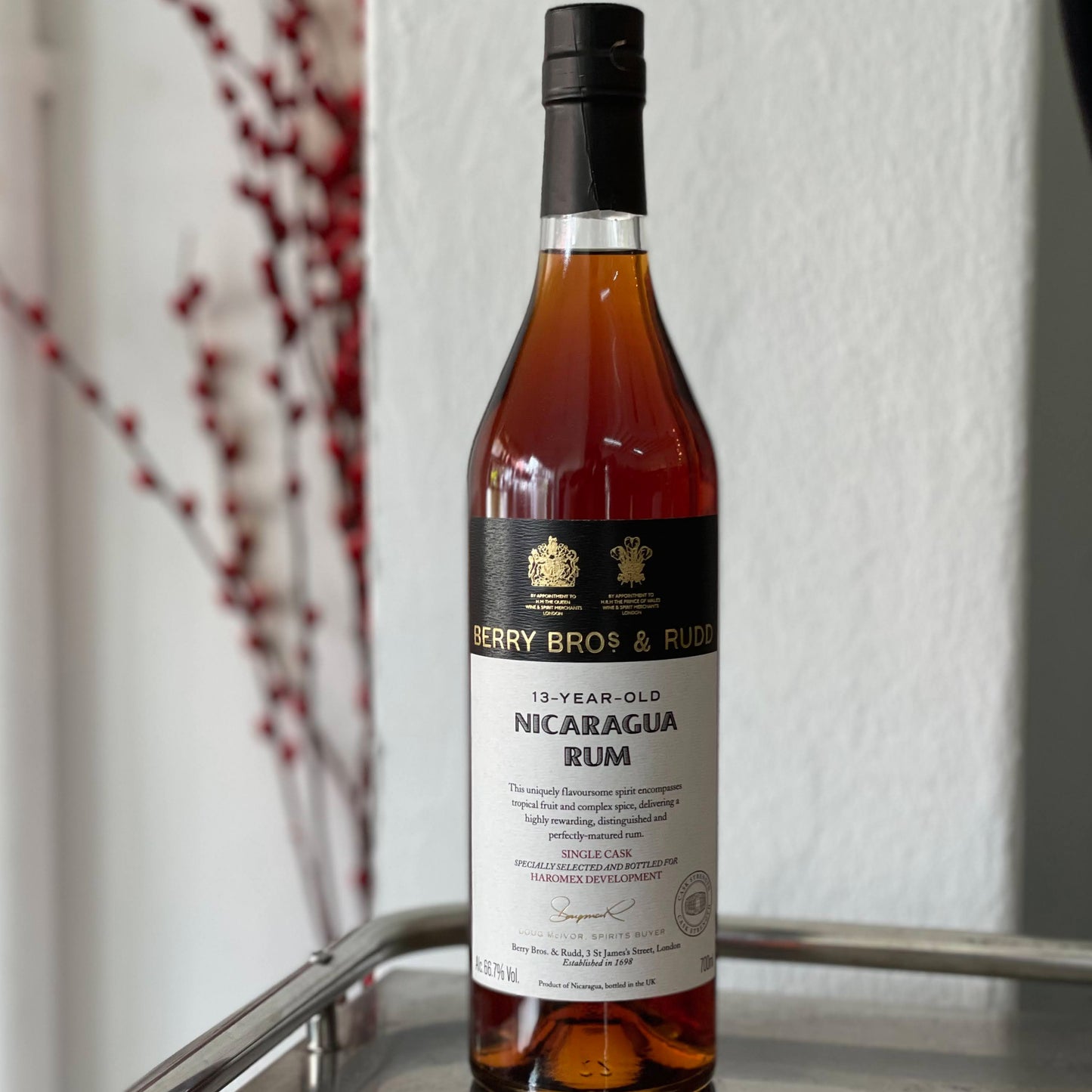 Berry Bros & Rudd Nicaragua Single Cask Rum 13 YO