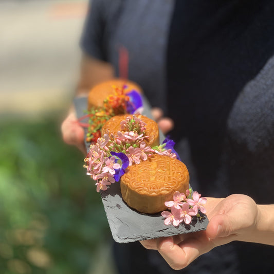Baked Mooncakes Single Slate Box