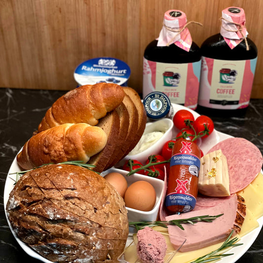 German Breakfast Spread