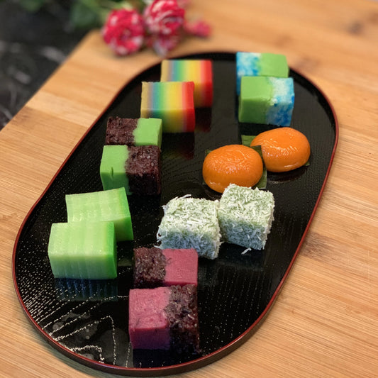Nyonya Kueh Japanese Lacquered Platter
