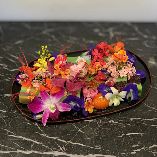 Nyonya Kueh Japanese Lacquered Platter