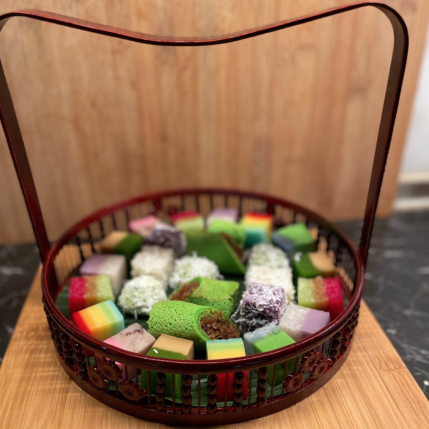 Fortune Basket Kueh Platter