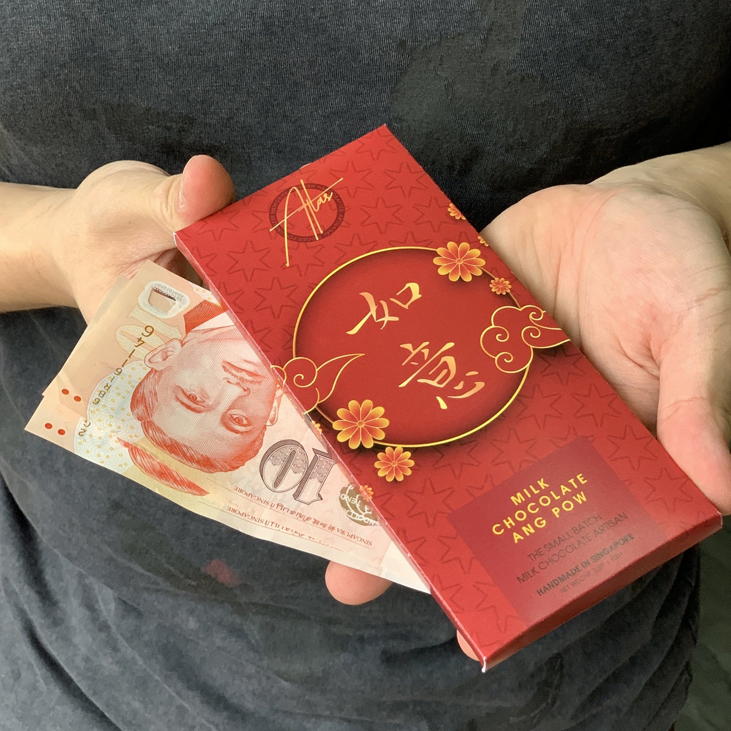 Ang Pow Atlas Handcrafted Milk Chocolate